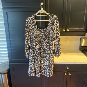 Old Navy Fit & Flare Long-Sleeve Mini Dress for Women